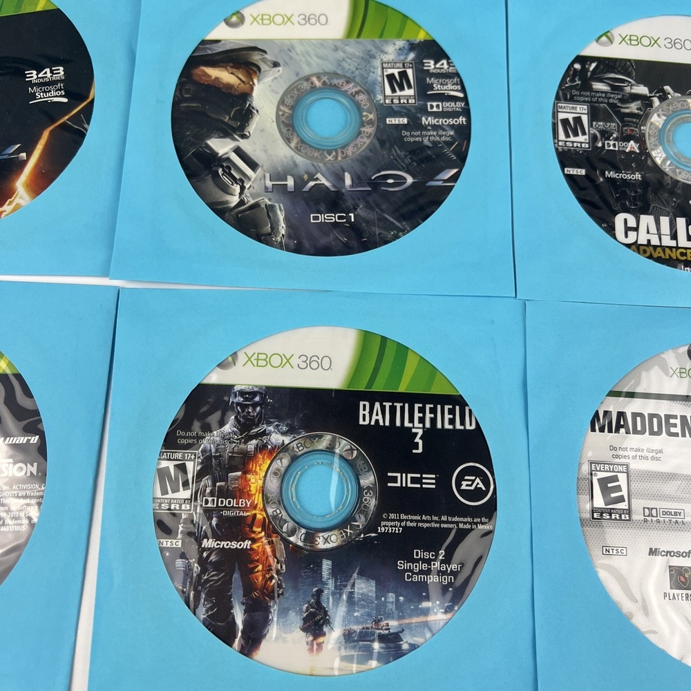 Multi Platform Loose Discs Video Game - Lot Of 50 - AS IS Untested Scratches #3 - Picture 14 of 16